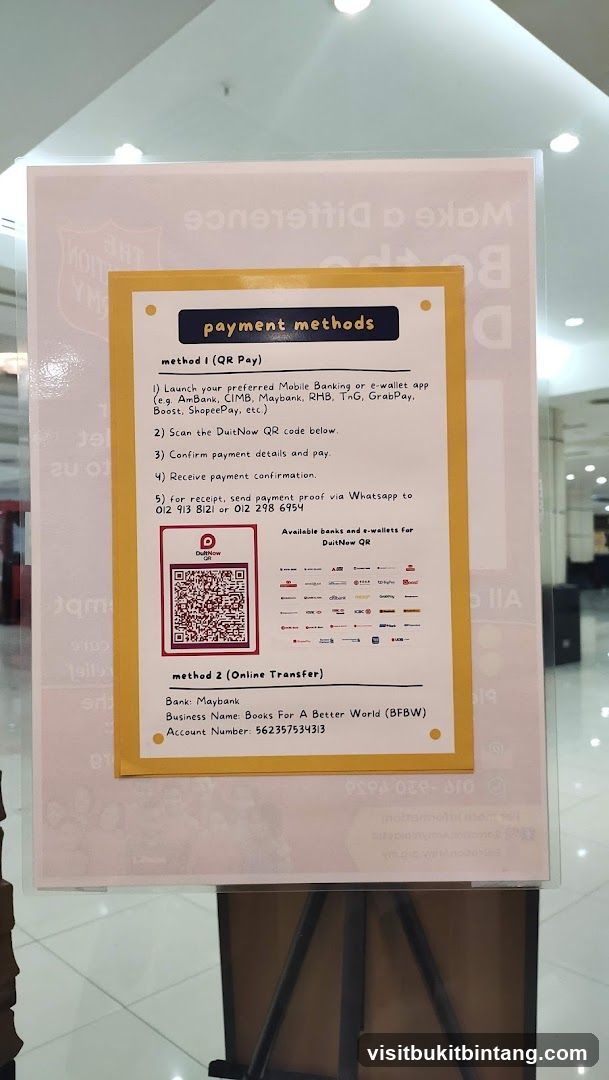 Payment Methods Sign