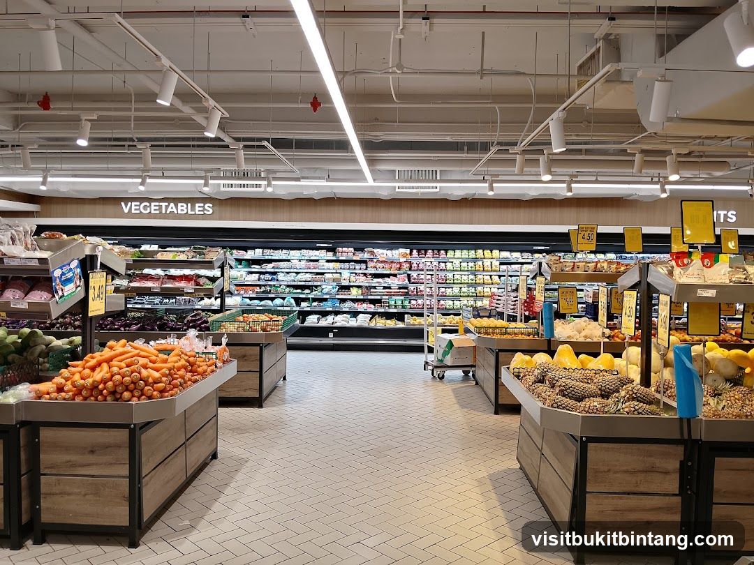 Supermarket Produce Aisle