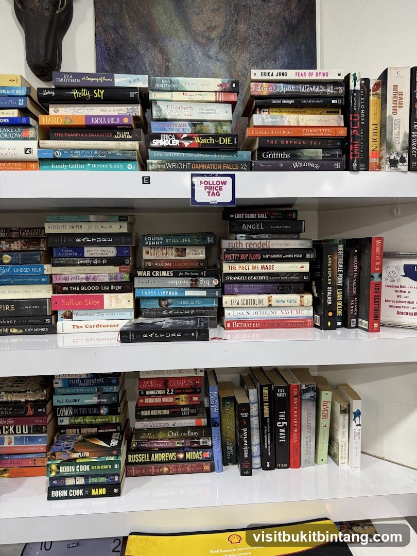 Books on Shelves