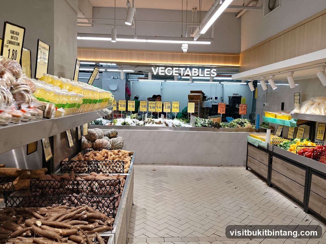 Supermarket Produce Section