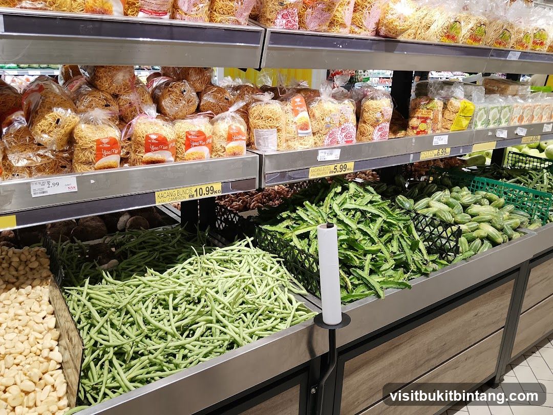 Supermarket Produce Aisle