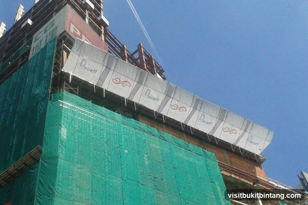 Construction Site Scaffolding