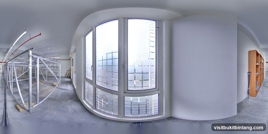 Interior of a room under construction