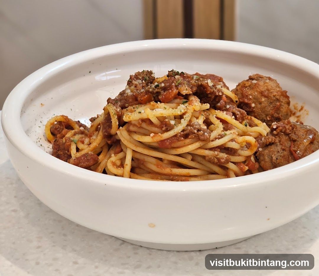 Spaghetti and Meatballs