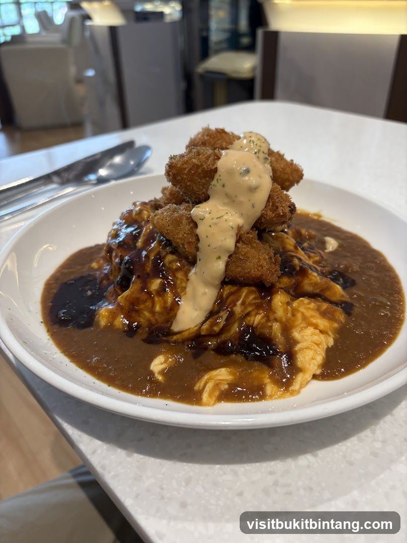 Omurice with Fried Oysters