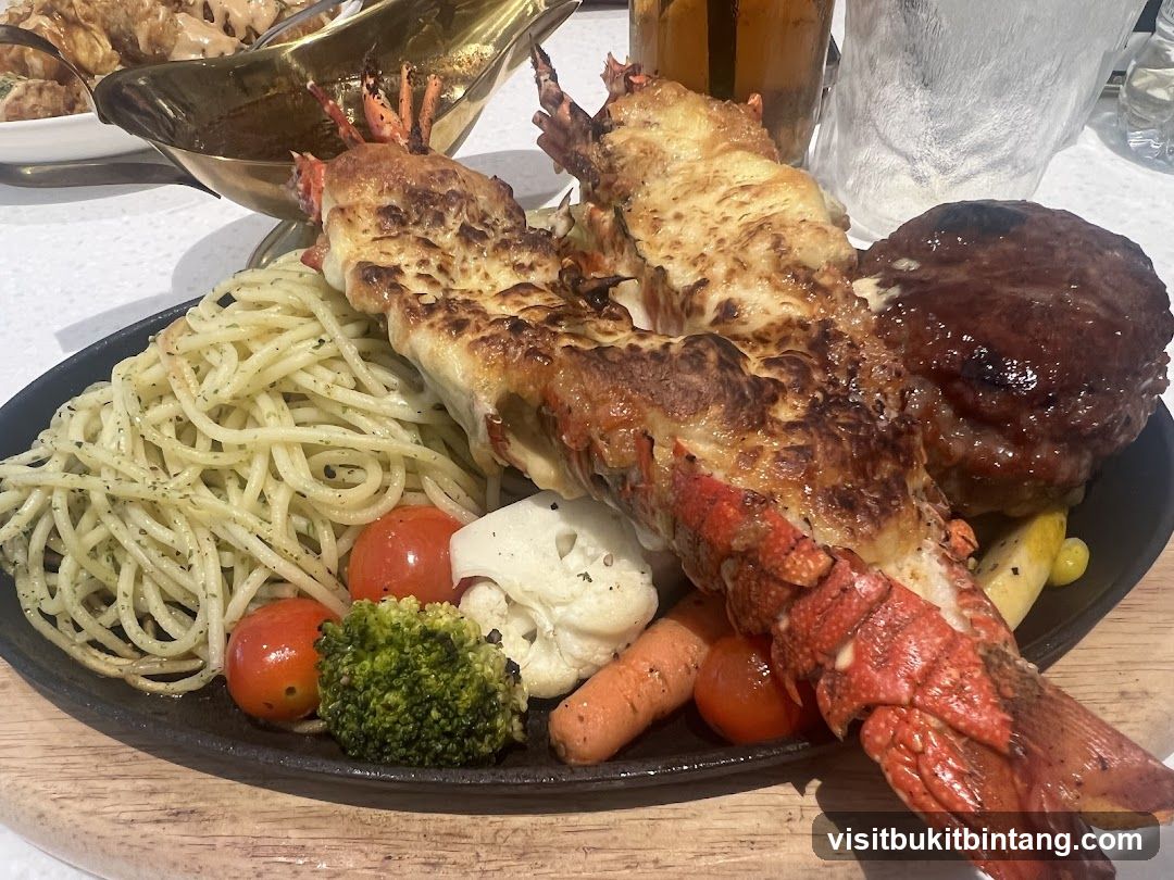 Lobster and Pasta Platter