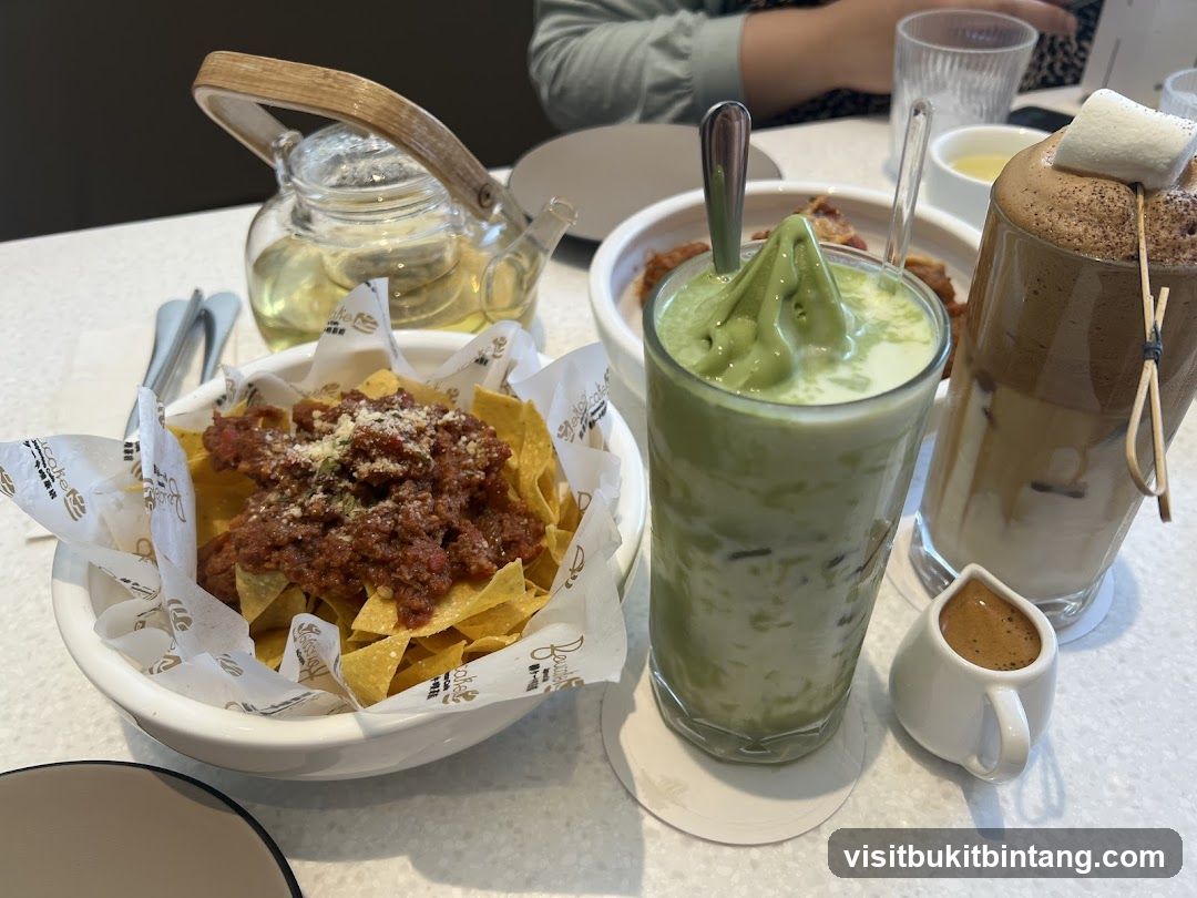 Nachos and Drinks