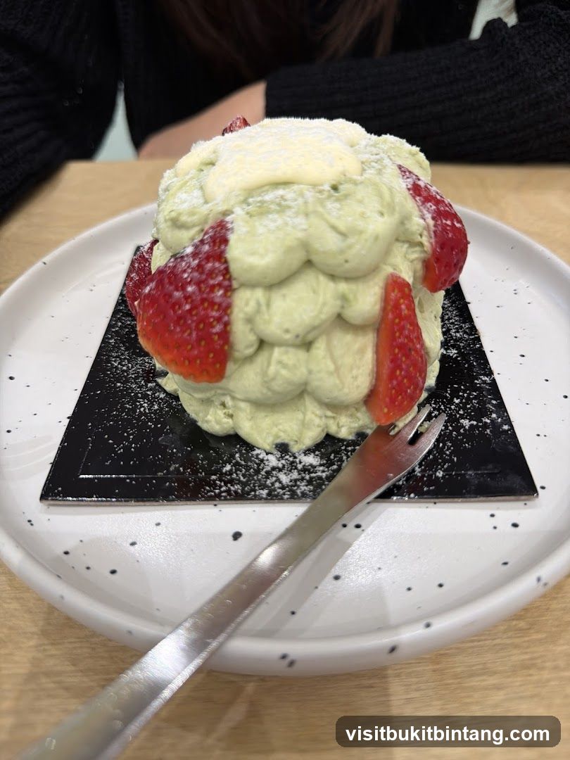 Dessert with Strawberries