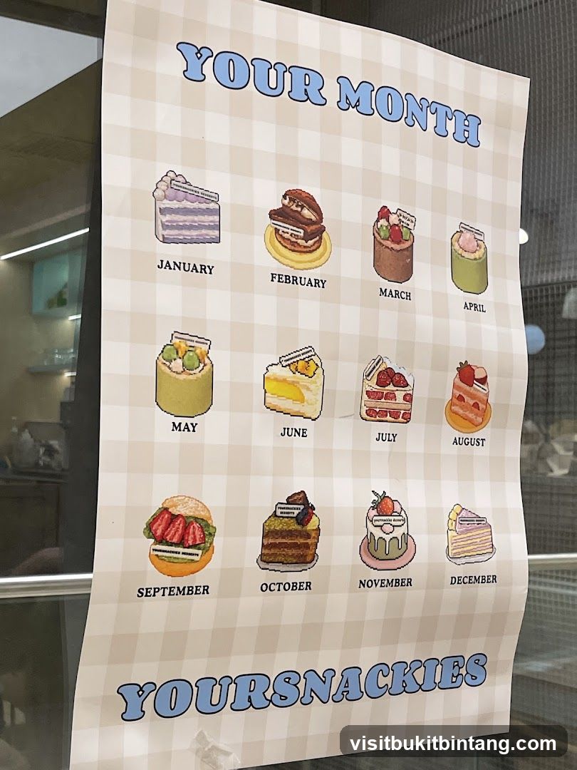 Dessert Calendar