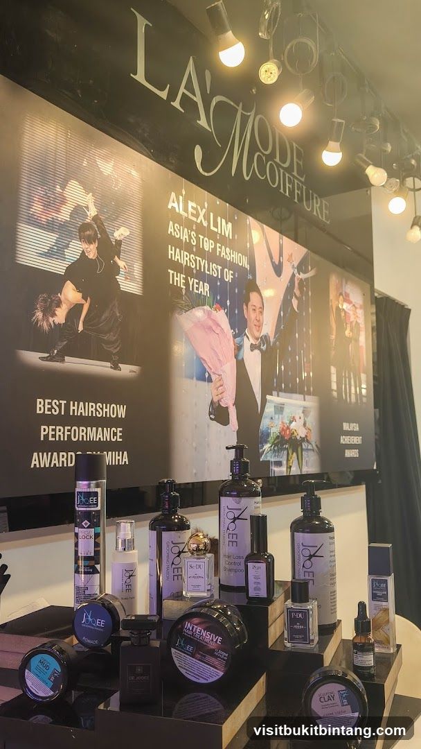 Hair Products Display