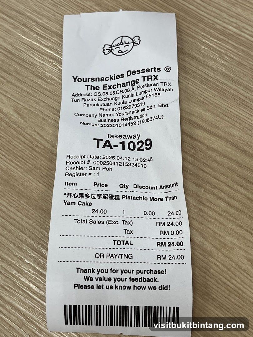 Yoursnackies Desserts Receipt