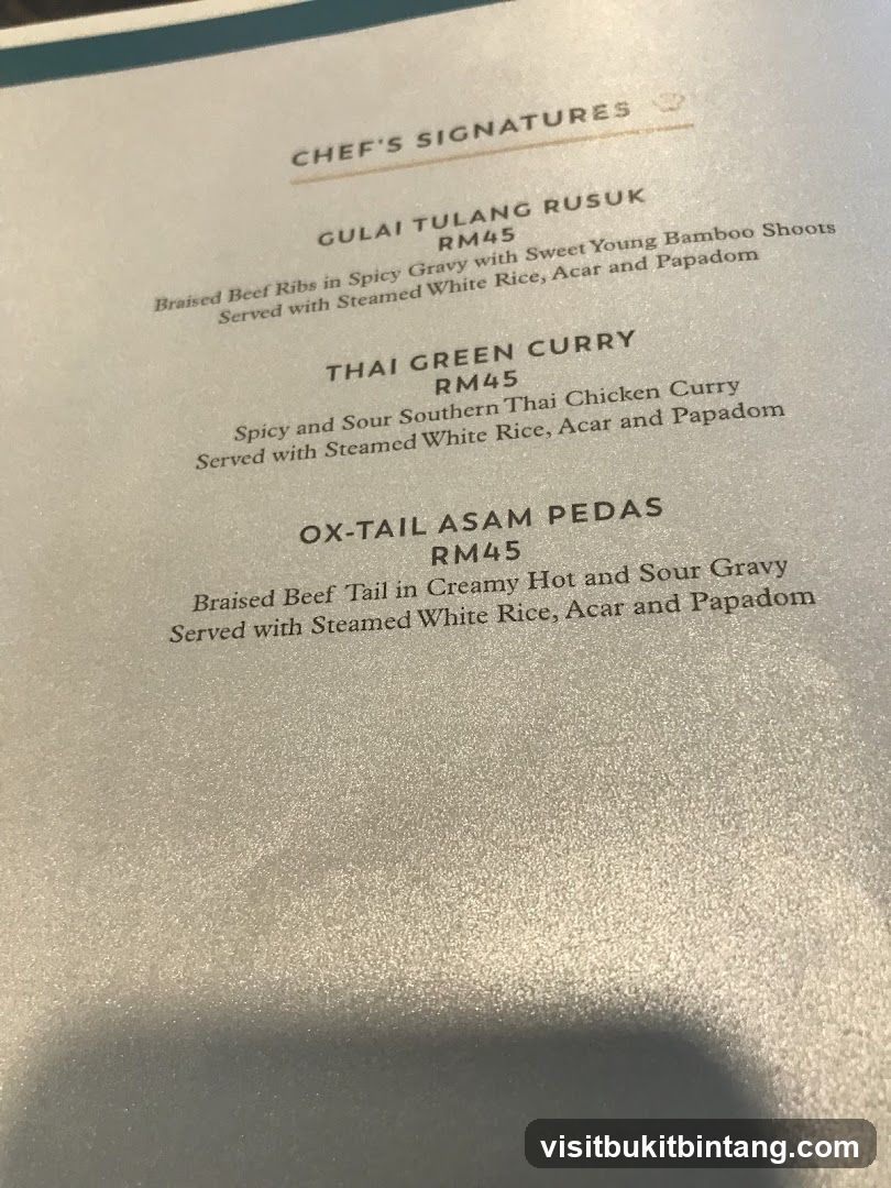 Chef's Signatures