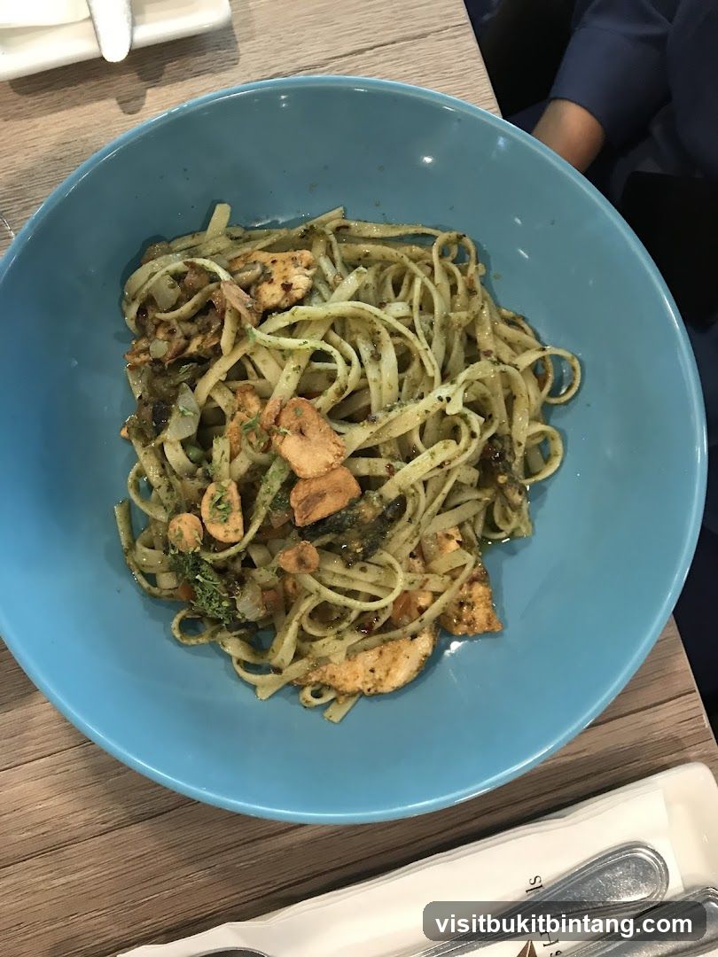 Pesto Pasta with Chicken