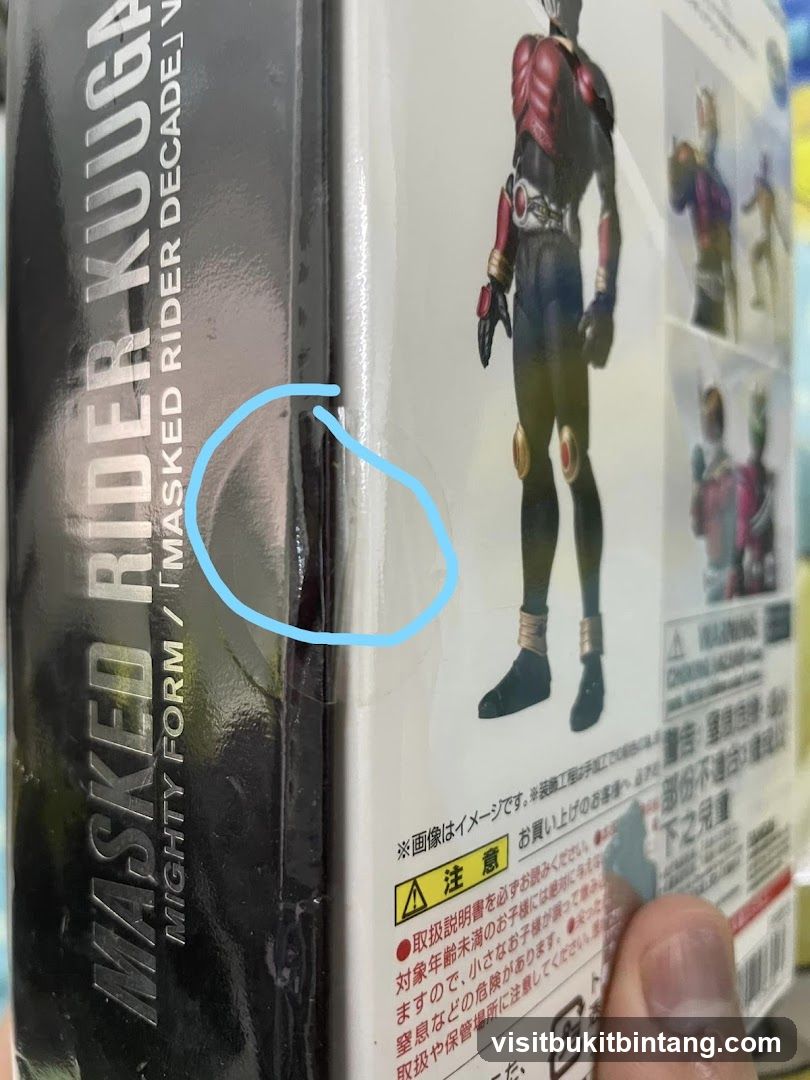 Masked Rider Kuuga Mighty Form Figure Box