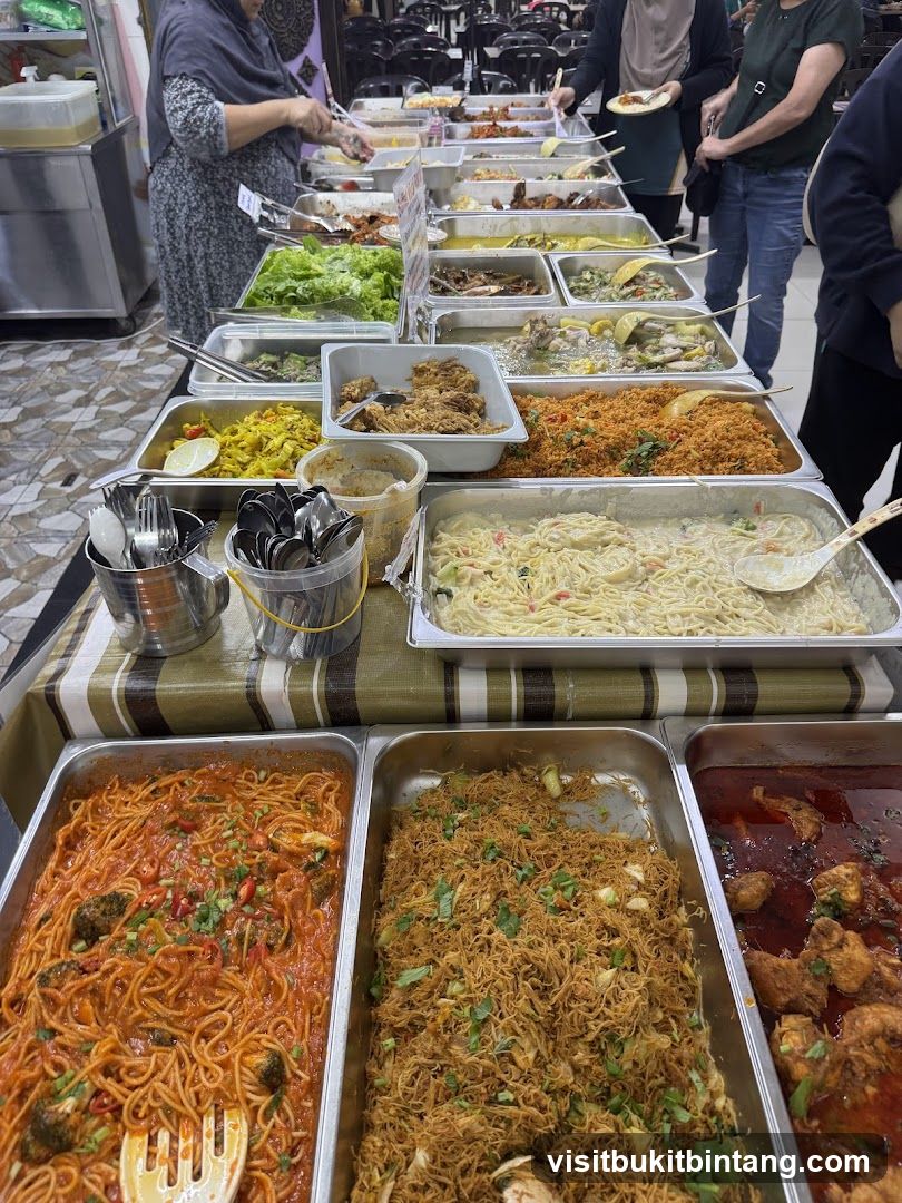 Buffet Food Display