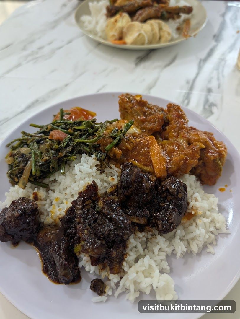 Rice with Curried Dishes