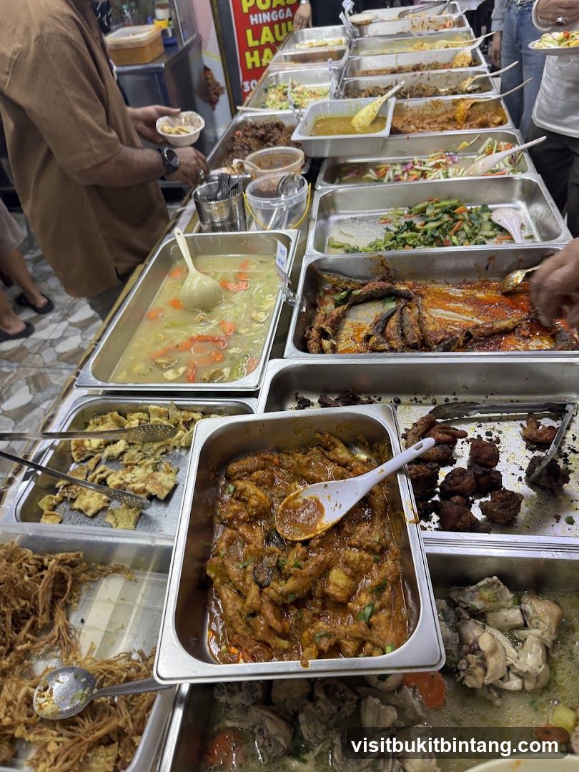 Buffet Food Display