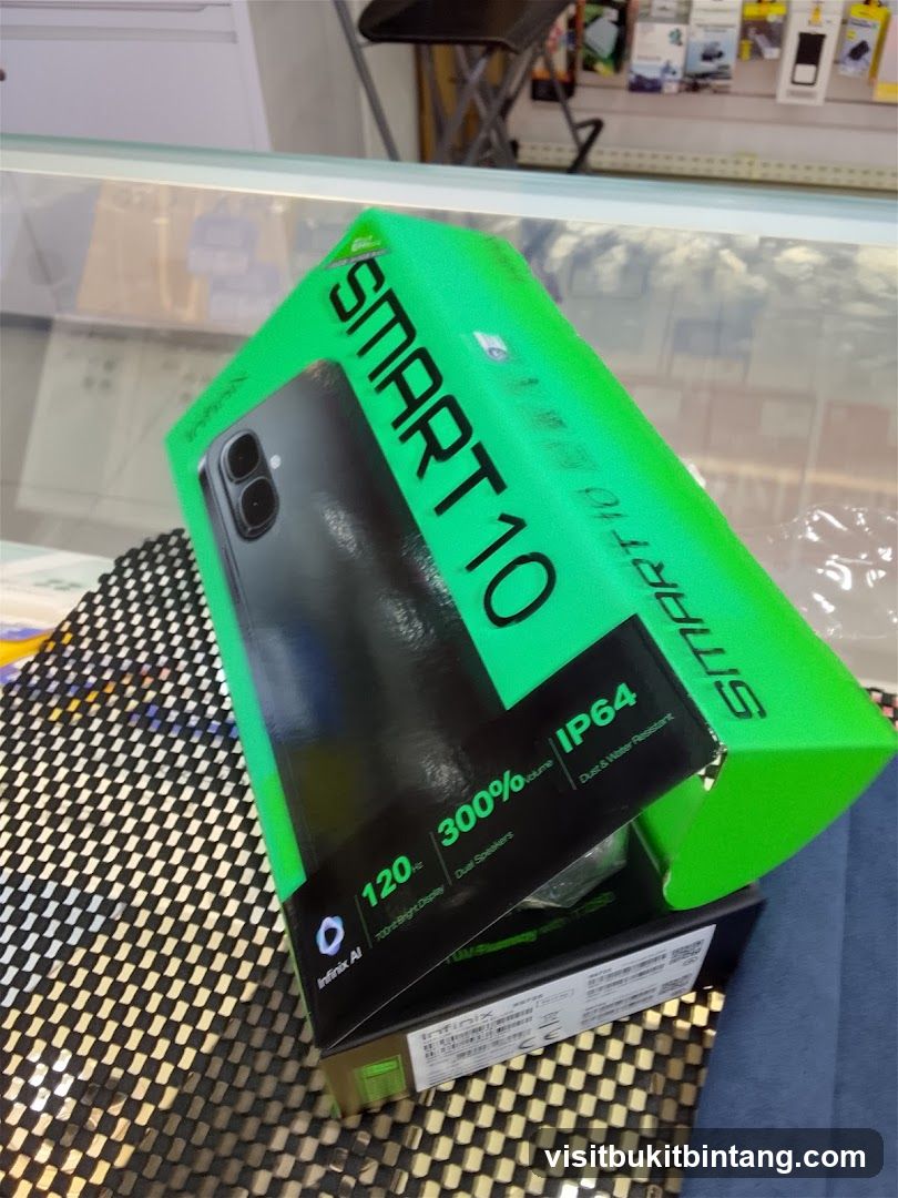 Infinix Smart 10 Phone Box