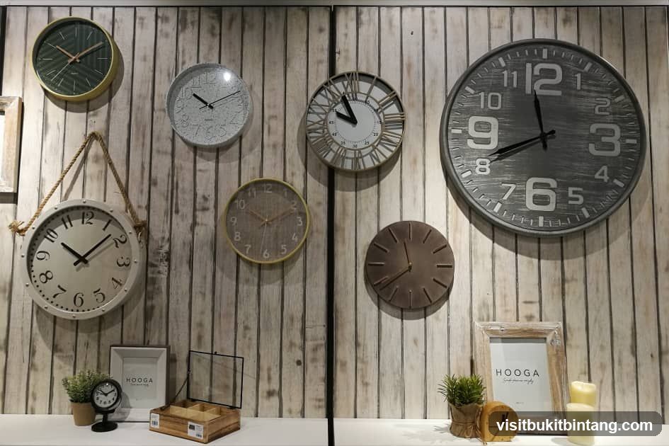 Wall Clocks Display