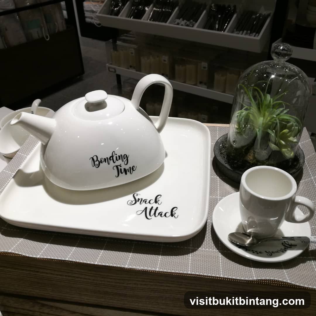 Tea Set Display