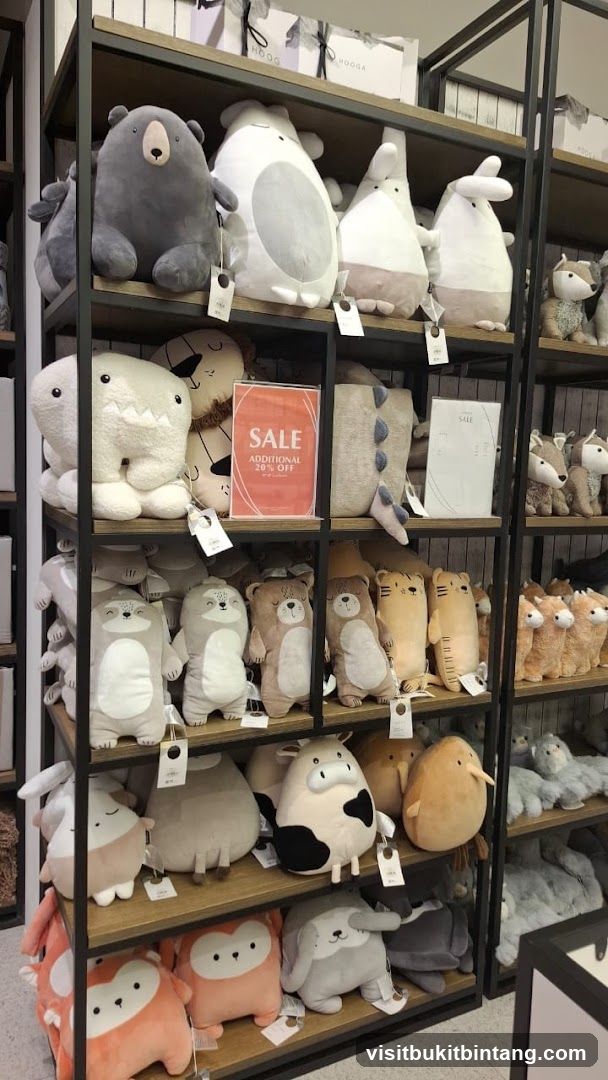 Plush Toys on Shelves
