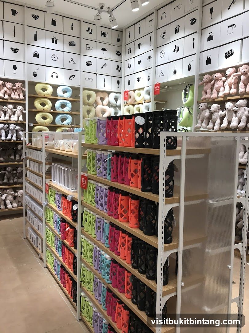 Store Interior with Merchandise