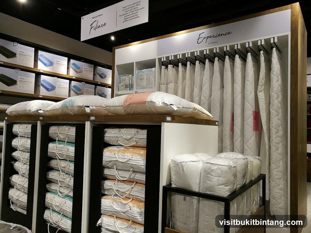 Bedding Store Display