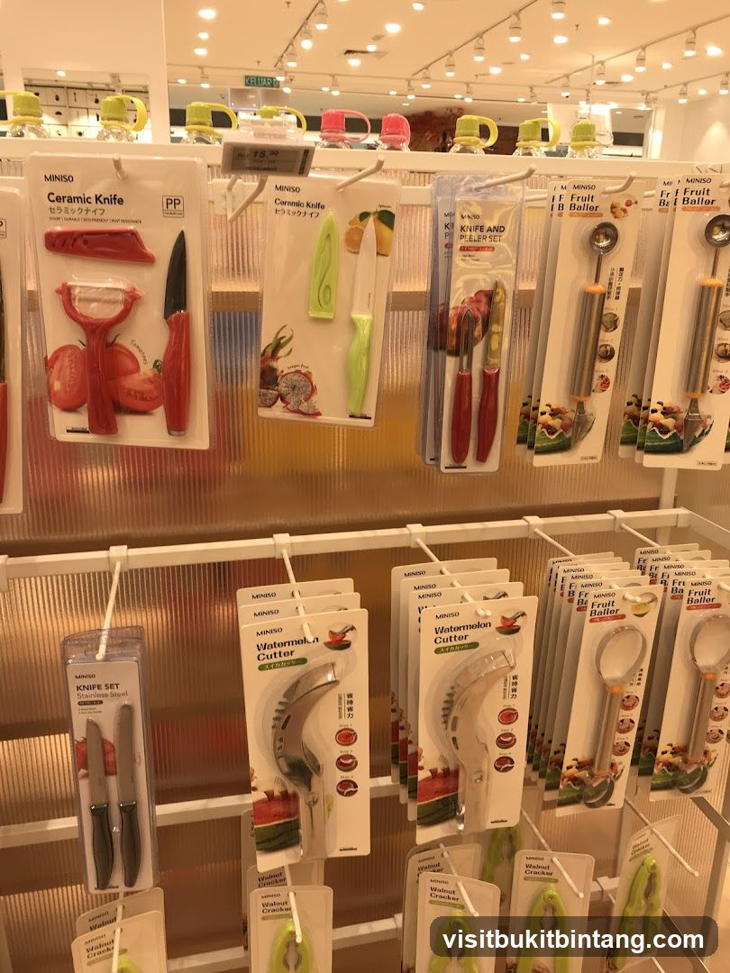 Kitchen Utensils Display