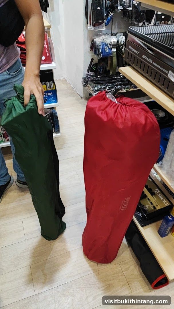 Camping Gear Display