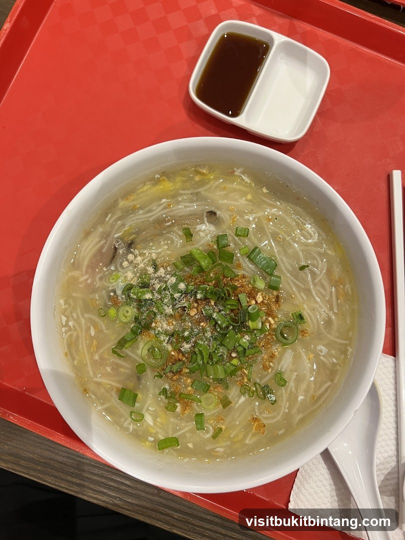 Noodle Soup with Garnish