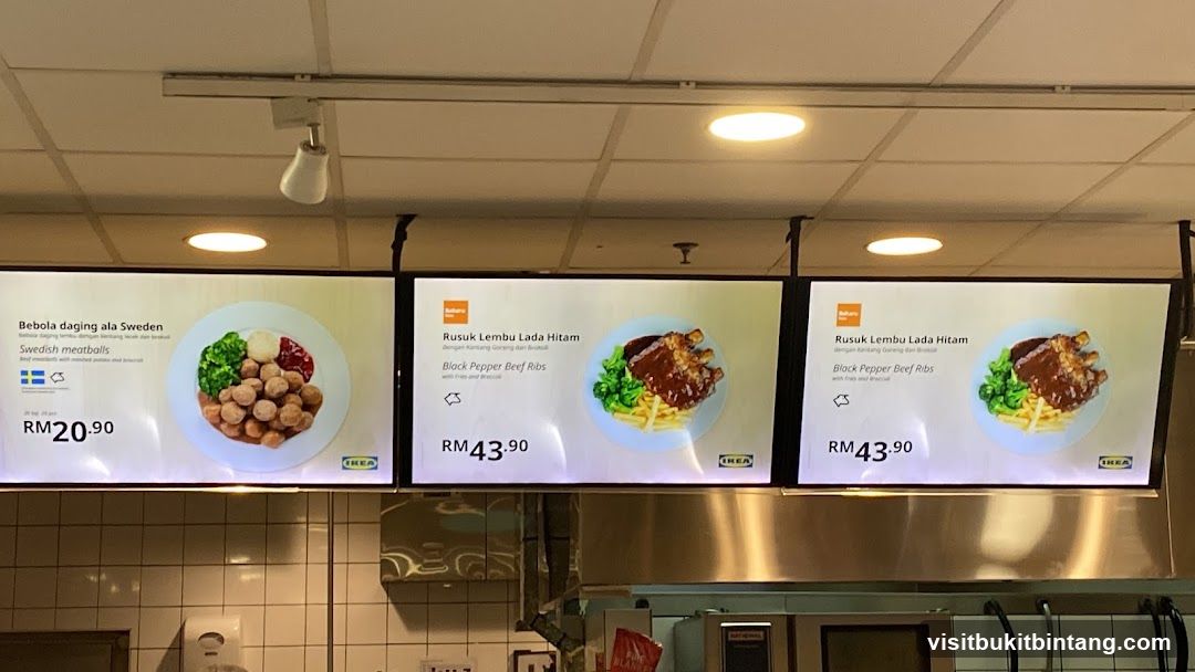 IKEA Food Menu