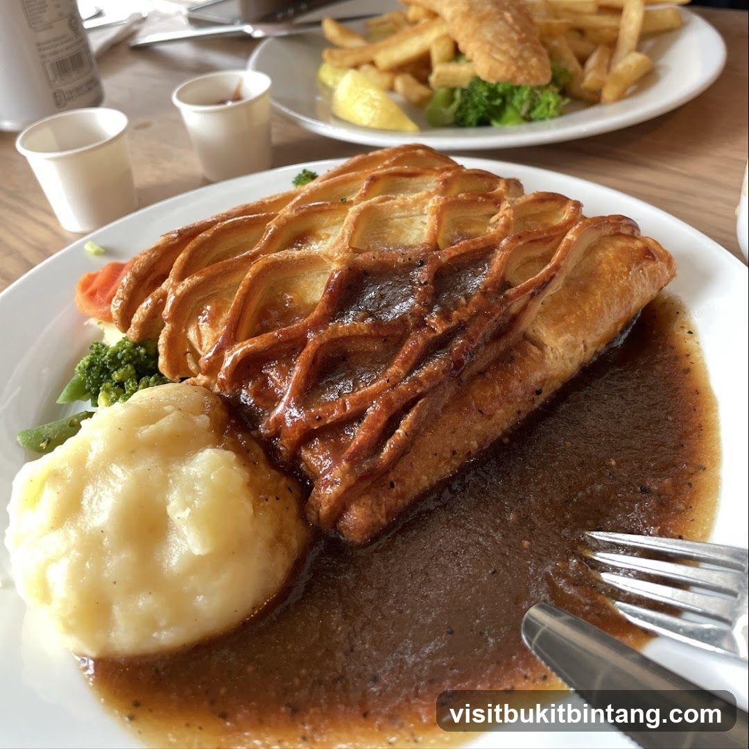 Savory Pie with Mashed Potatoes and Gravy
