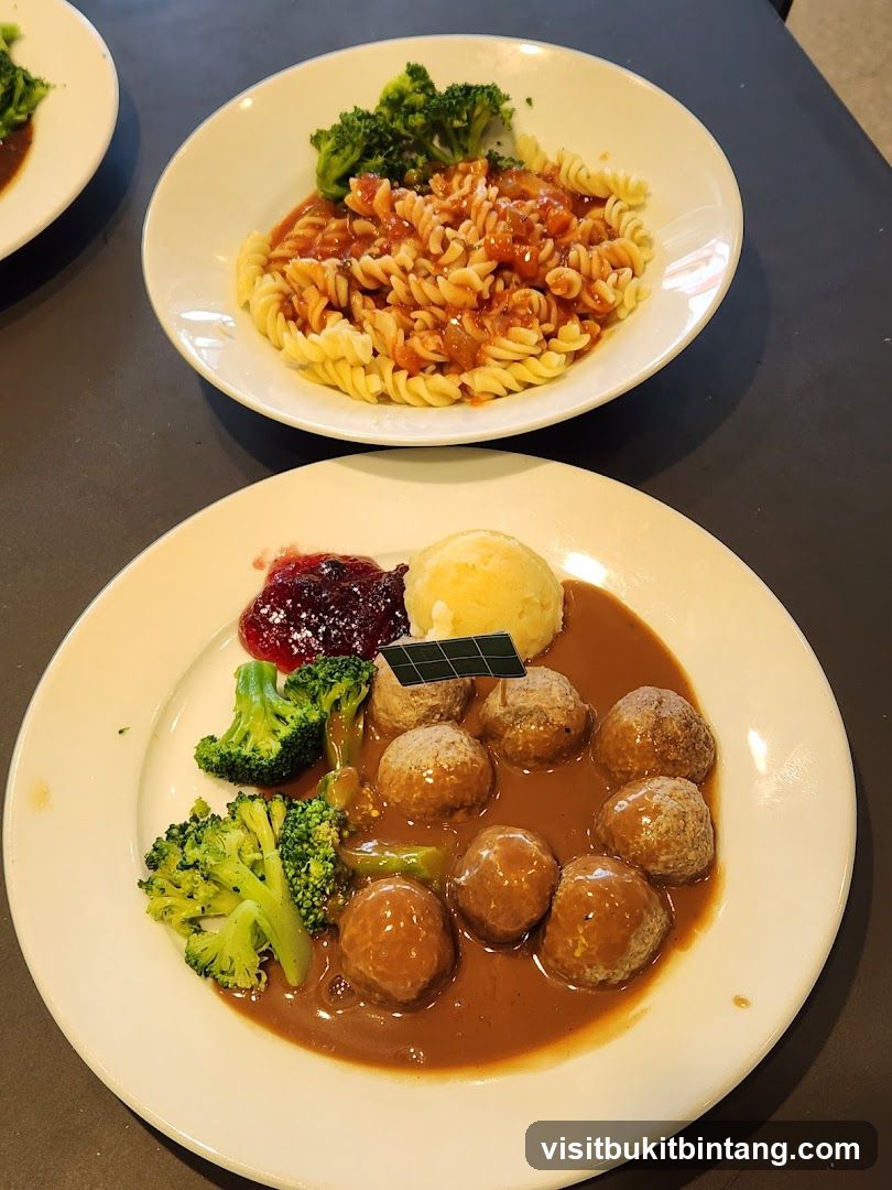 Meatballs and Pasta