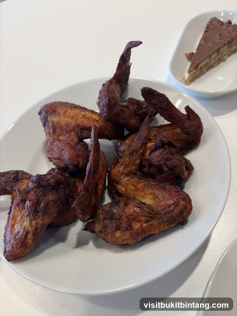 Chicken Wings and Dessert