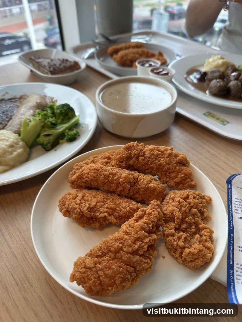Fried Chicken Strips and Sides