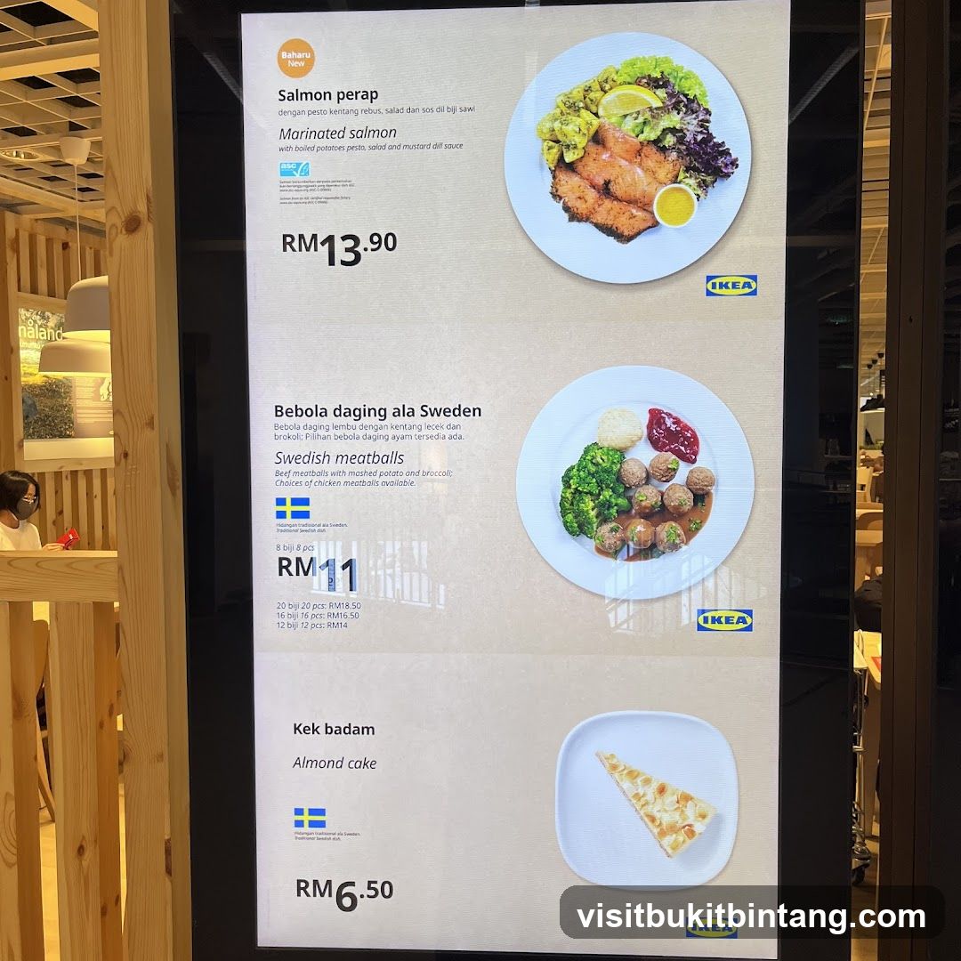 IKEA Menu