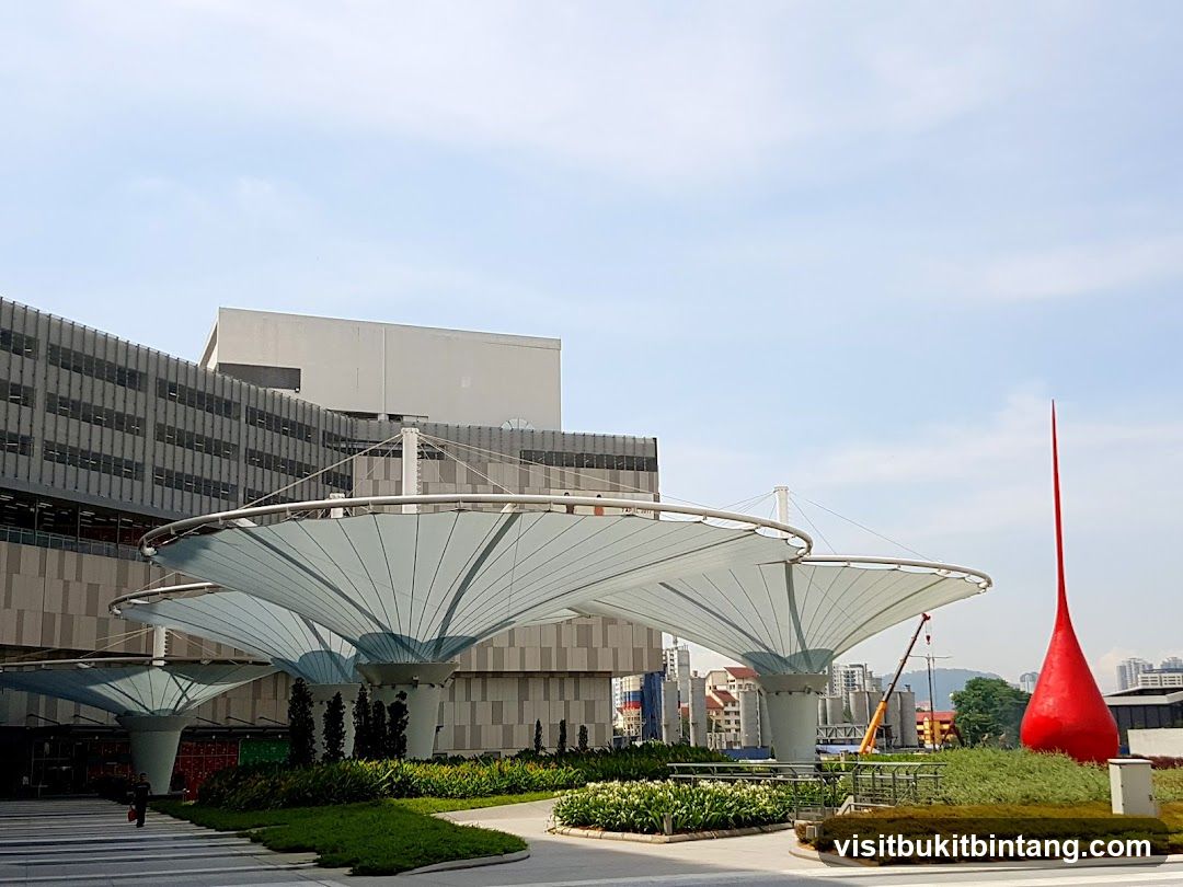 Modern Building with Sculptural Elements