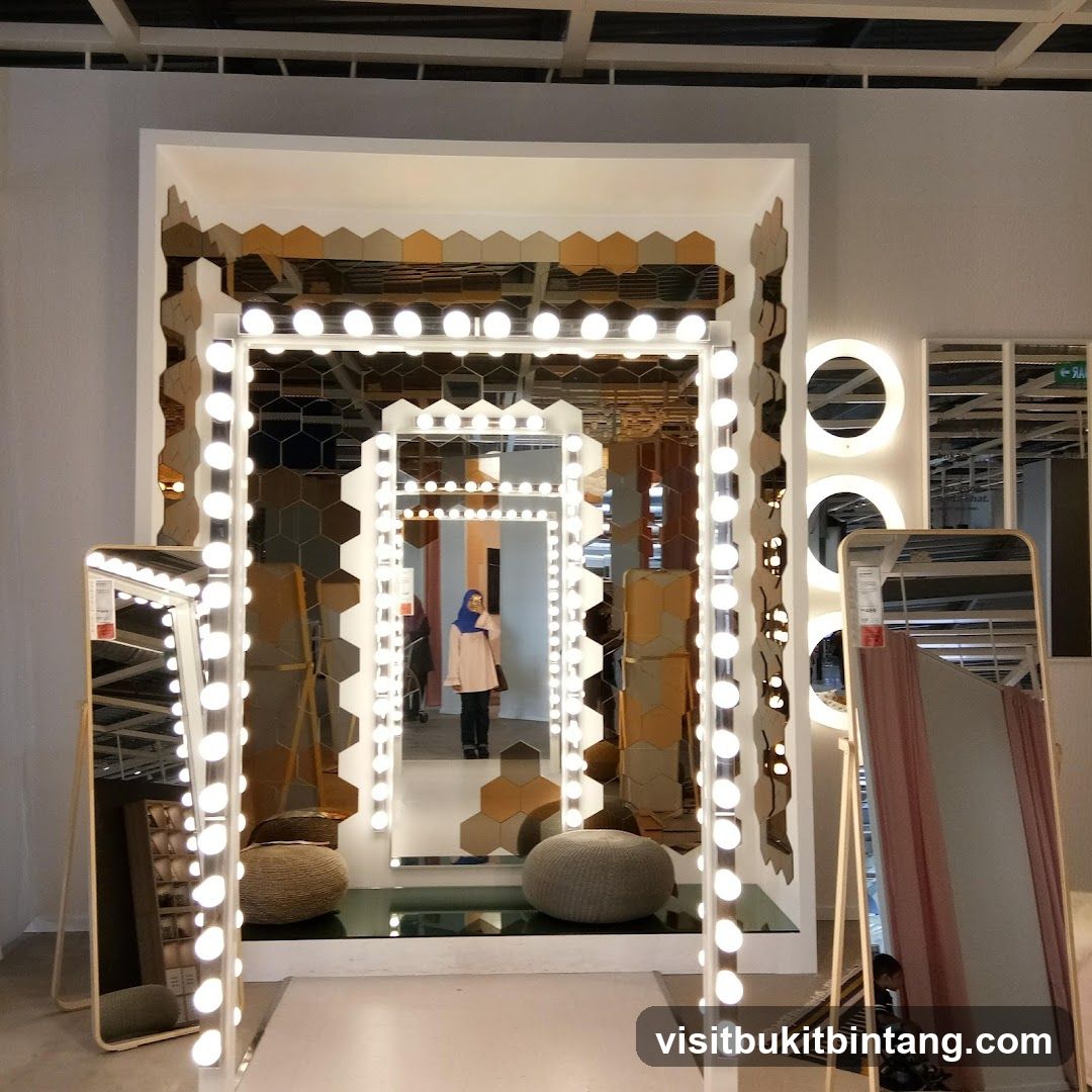Vanity Mirror Display