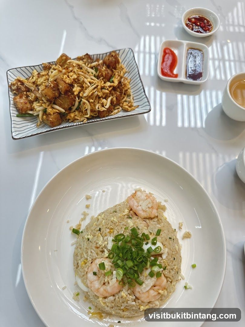 Fried Rice and Turnip Cake