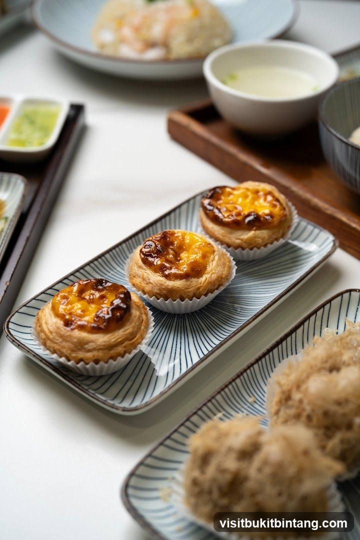 Egg Tarts and Fried Taro Balls