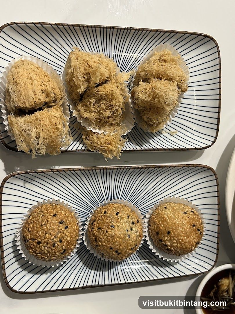 Fried Taro and Sesame Balls