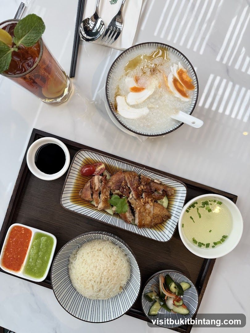Hainanese Chicken Rice Set
