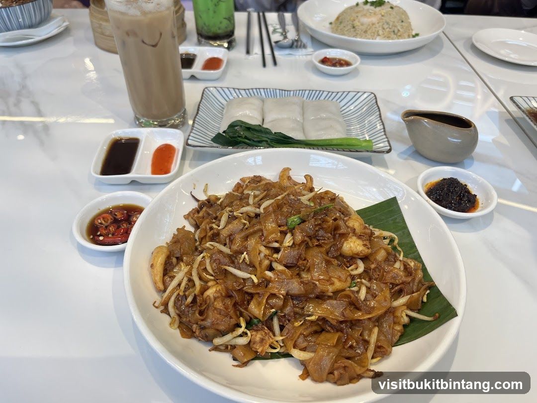 Table with Asian Food