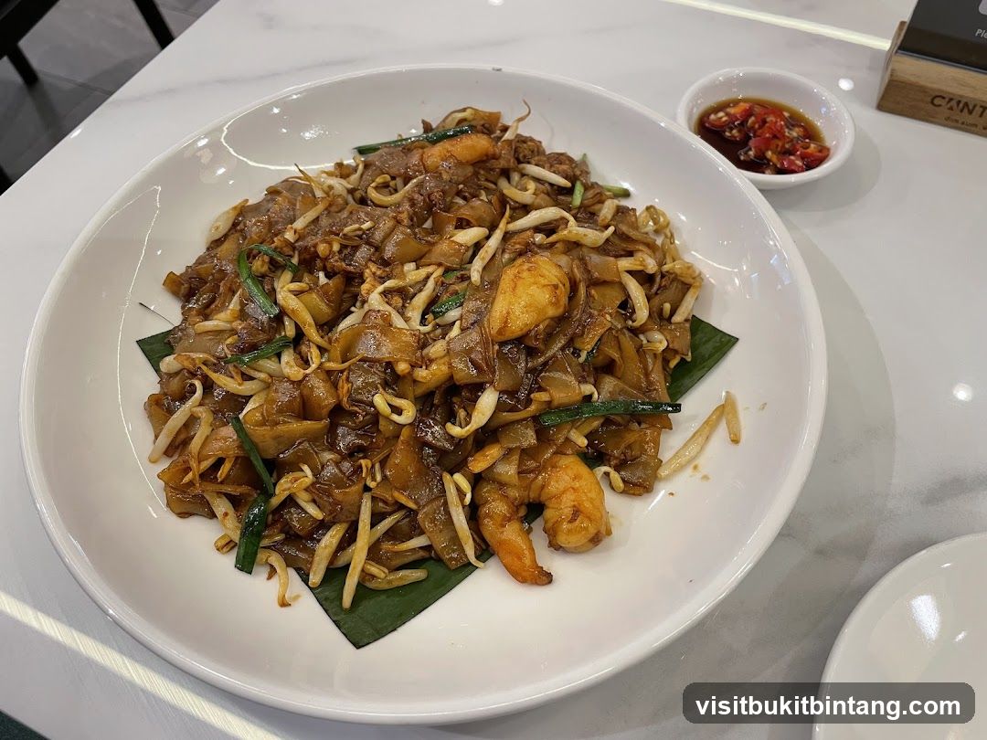 Char Kway Teow with Shrimp