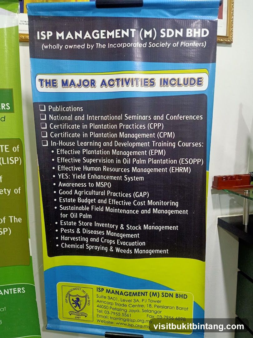 ISP Management (M) Sdn Bhd Activities Banner