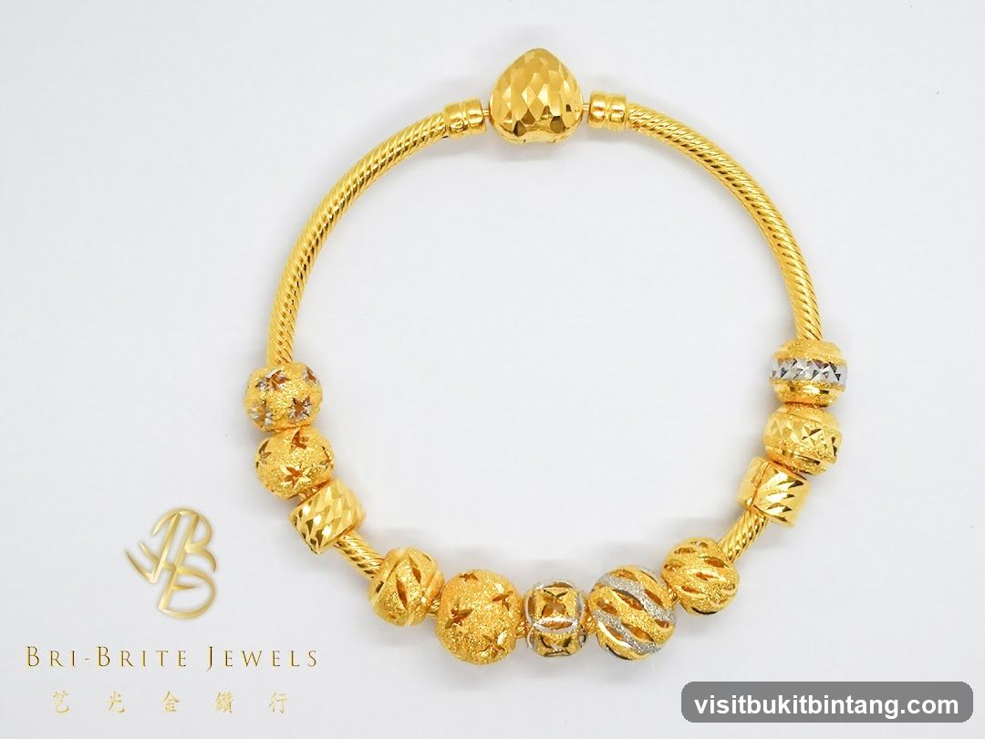 Gold Charm Bracelet