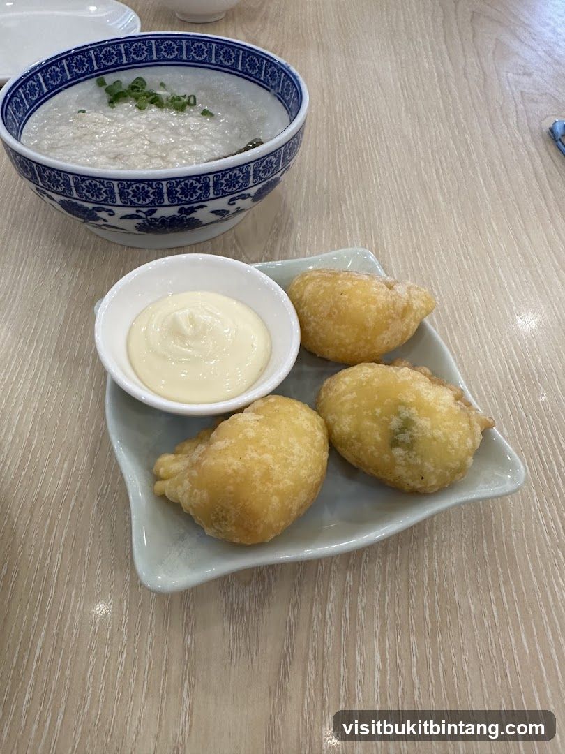 Congee and Fried Appetizers