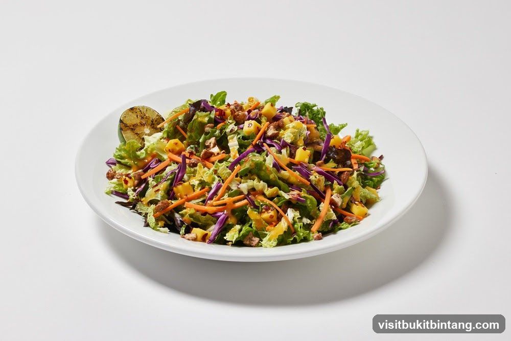 Salad with Mango and Lime