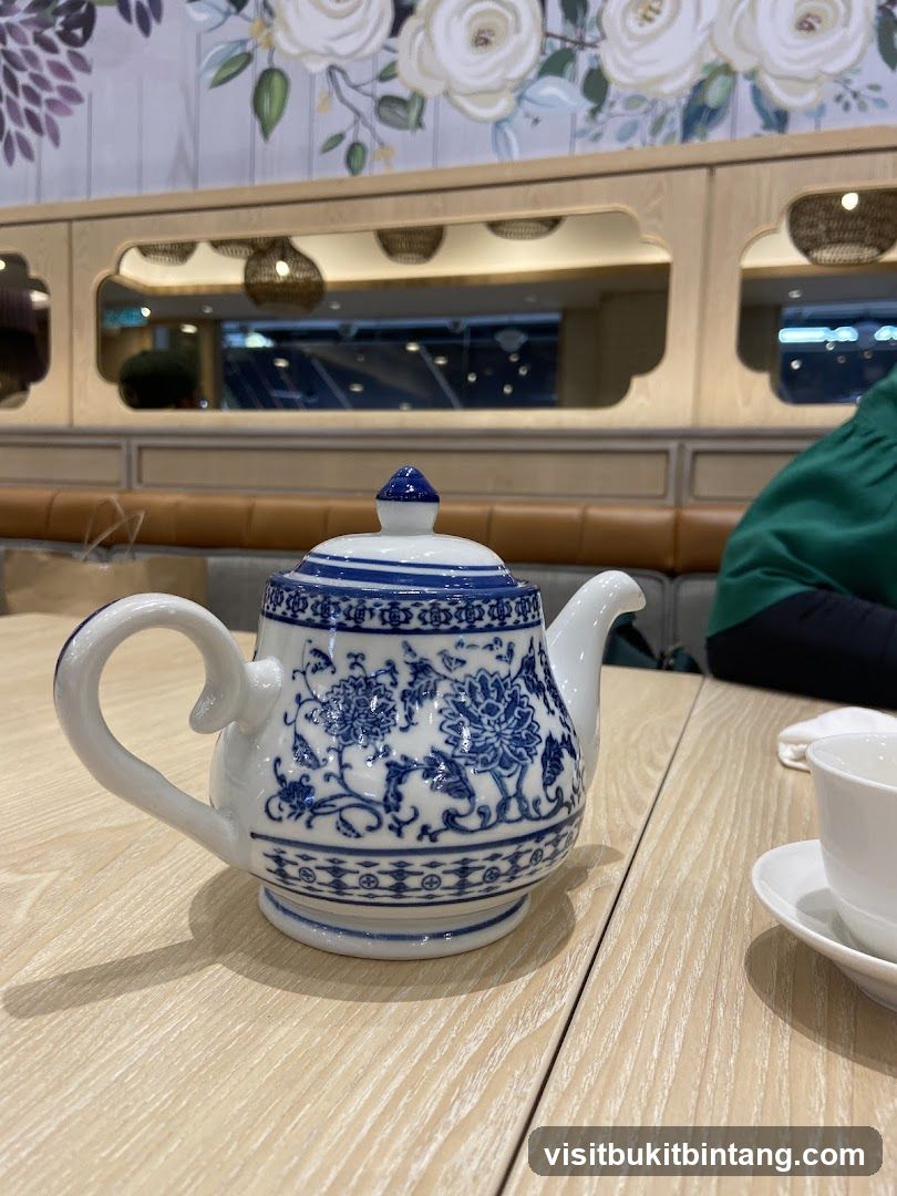 Teapot on a table