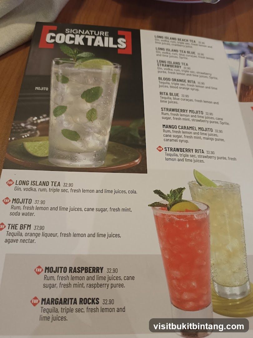 SIGNATURE COCKTAILS